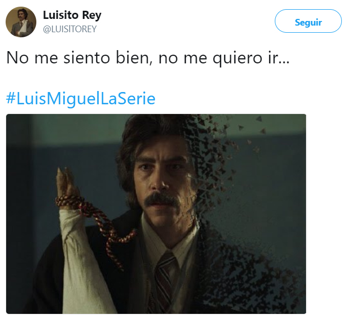 Comentarios en Twitter sobre el final de temporada de Luis Miguel: la serie 