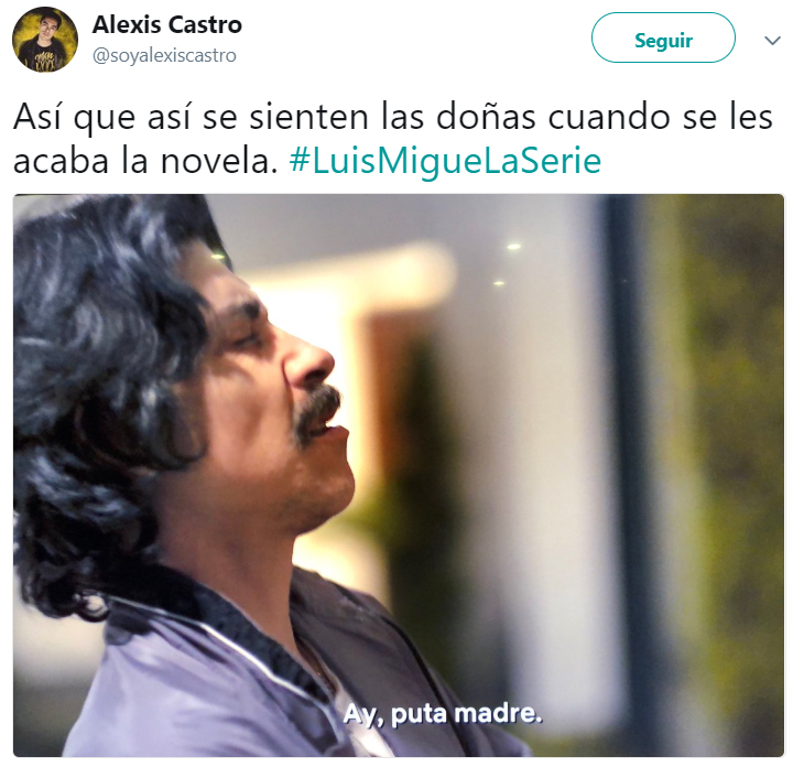 Comentarios en Twitter sobre el final de temporada de Luis Miguel: la serie 