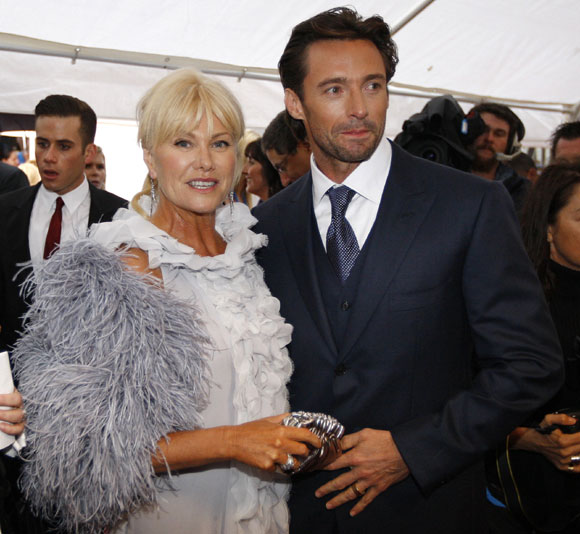 Hugh Jackman y Deborra-Lee Furness