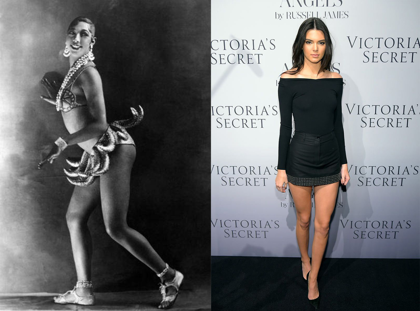 Primera minifalda vs kendall jenner usando una minifalda