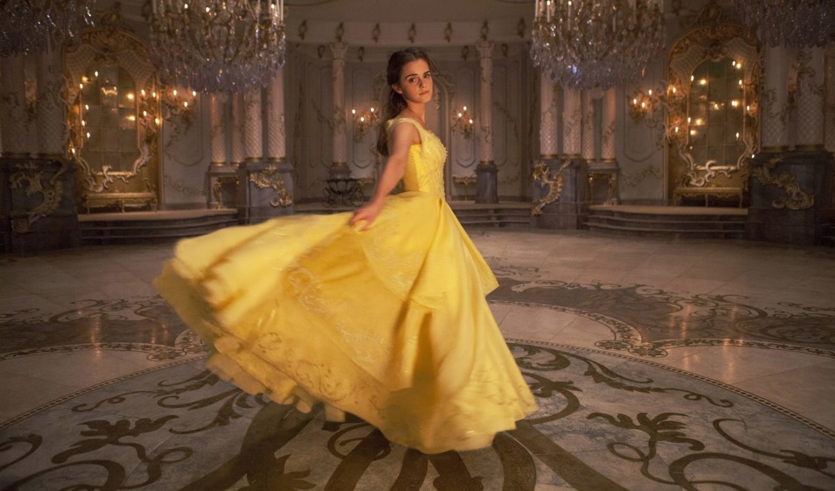 Vestido que aparece en la película de la bella y la bestia