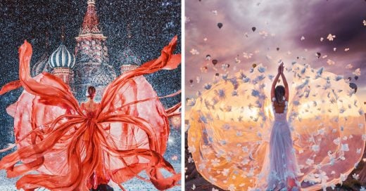 Esta fotógrafa viajó por el mundo para captar la belleza de 20 hermosos vestidos