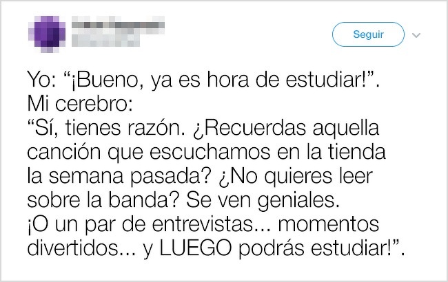 Comentarios en twitter de personas que perdieron el hilo de una historia 