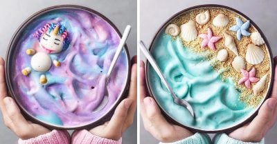 Artista de la comida crea satisfactorias recetas de batidos; ¡te dejarán un antojo visual!