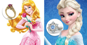 15 Hermosos anillos inspirados en las princesas Disney que tu niña interior amará