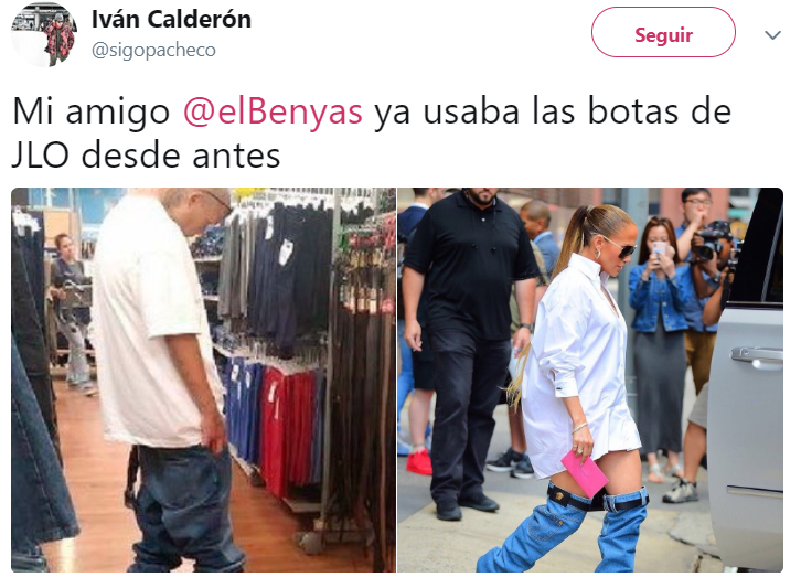 Memes que desataron las botas de Jennifer Lopez 