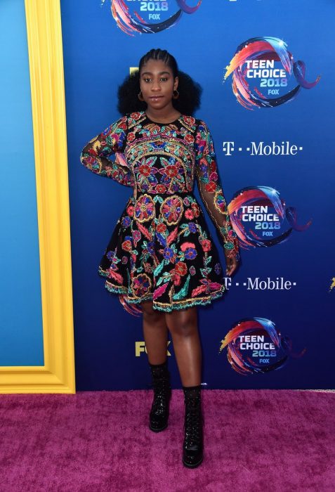 Lyric Ross mejor vestida de los teen choice awards