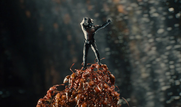 Escena de la película ant Man