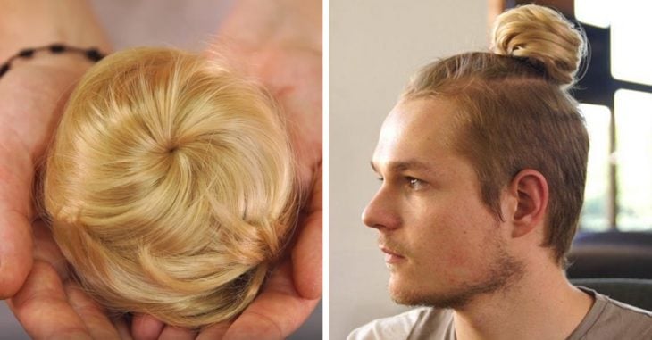 Search Bustle... Clip-On Man Buns Exist Because Hipster Men Deserve Extensions, Too