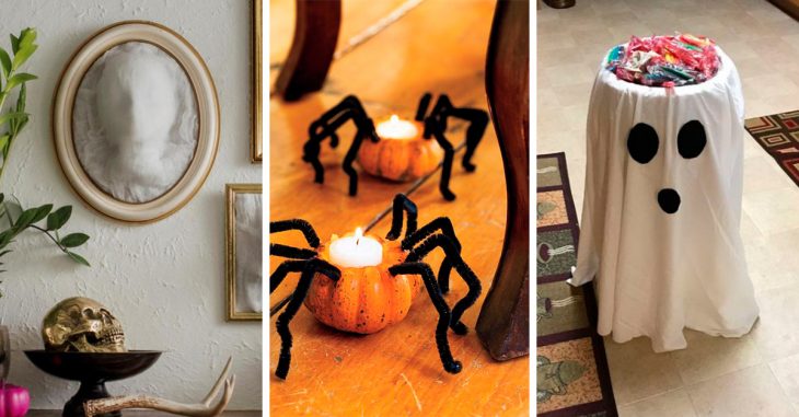 18 Ideas para decorar de manera sencilla tu casa en Halloween