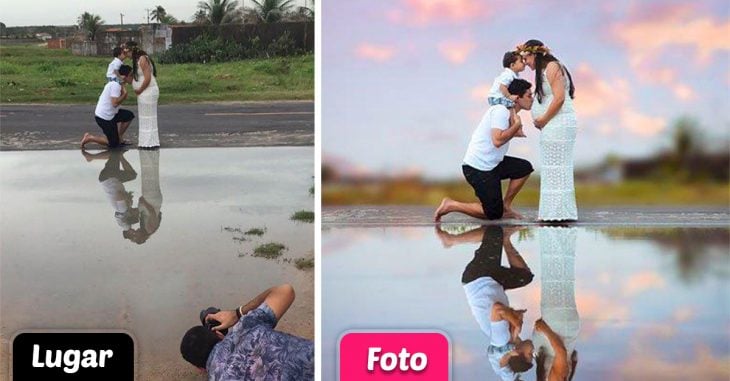 Este fotógrafo volvió a sorprender a Internet al mostrar la magia detrás de su fotografías