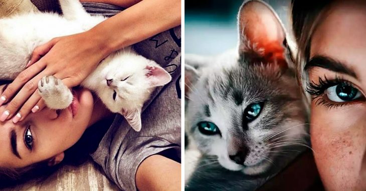 ¡Comprobado! Las mujeres que tienen gatos son más inteligente