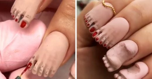 Nail Sunny lo hizo de nuevo: ¡crearon las uñas de pies!