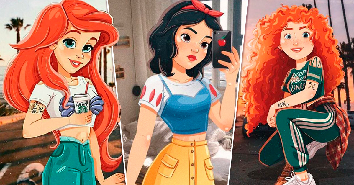 Como seriam as princesas da Disney grávidas? Artista russa cria ilustrações  - 22/04/2020 - UOL Universa