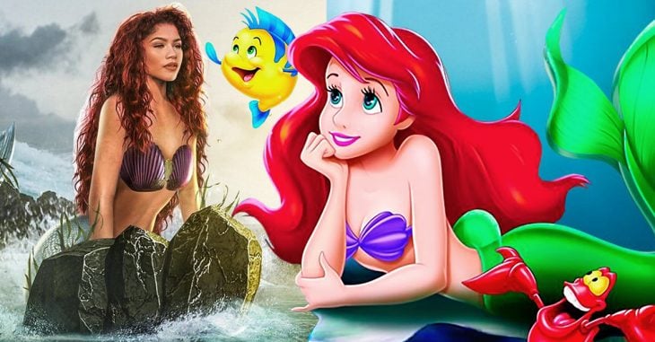 Zendaya podría ser Ariel en el live action de 'La Sirenita'; Internet ya la ha atacado