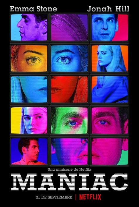 Poster de Maniac la nueva serie de Netflix 