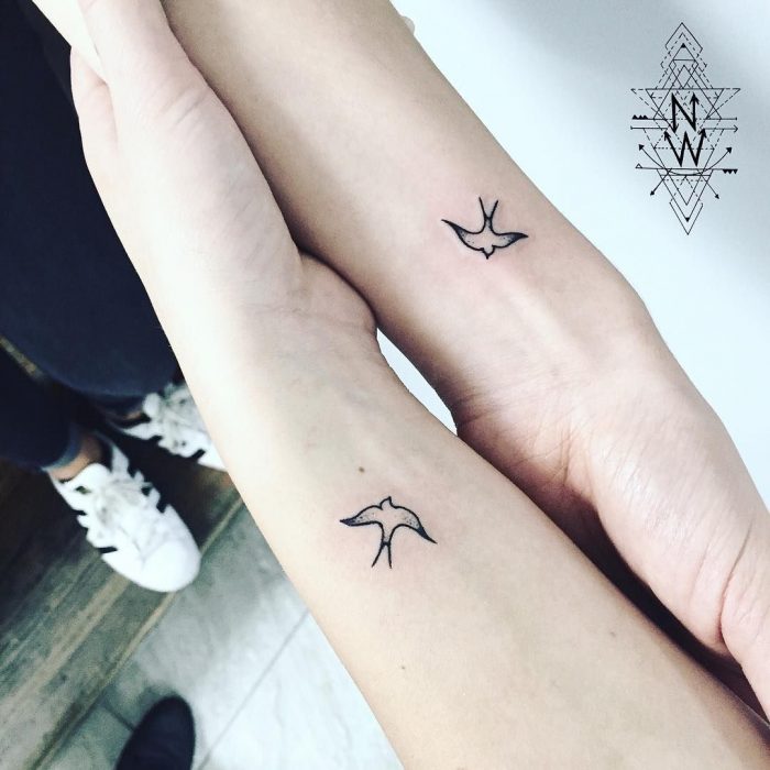 Tatuajes de hermanas