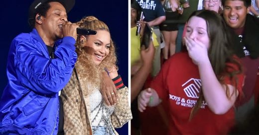 Esta chica se entera que Beyoncé y Jay Z le darán una beca de 100 mil dólares para continuar con sus estudios