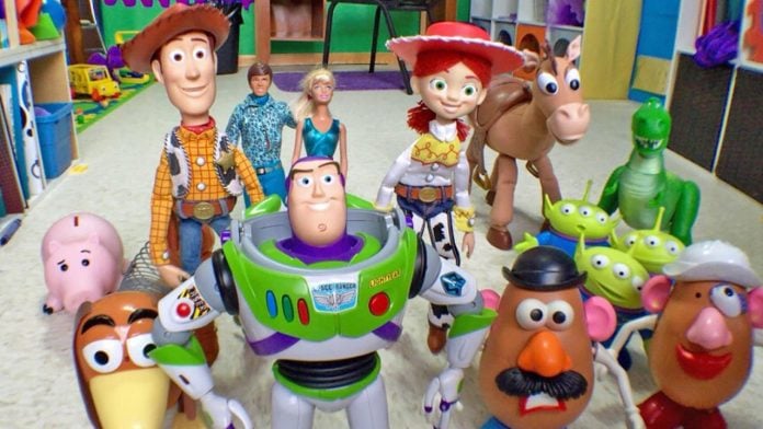 Escena de Toy Story 