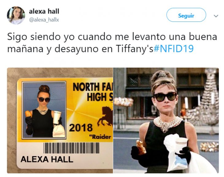 Comentarios en twitter sobre las fotos del anuario de los chicos de una secundaria 