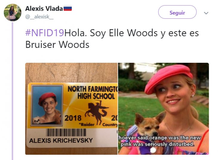 Comentarios en twitter sobre las fotos del anuario de los chicos de una secundaria 