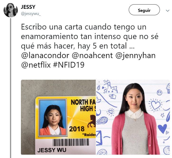 Comentarios en twitter sobre las fotos del anuario de los chicos de una secundaria 