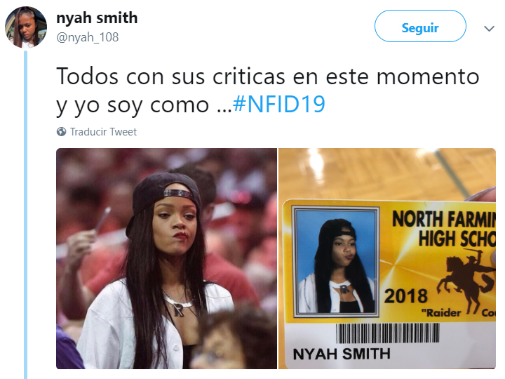 Comentarios en twitter sobre las fotos del anuario de los chicos de una secundaria 