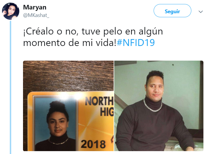 Comentarios en twitter sobre las fotos del anuario de los chicos de una secundaria 