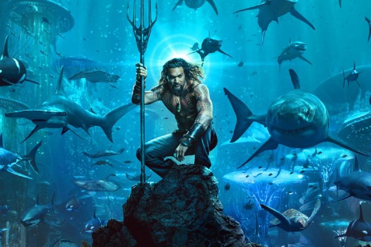 Jason Momoa como aquaman