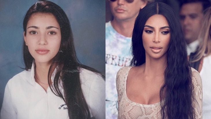 Kim Kardashian West antes y después