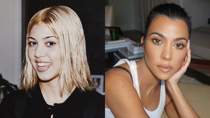 Kourtney Kardashian antes y después