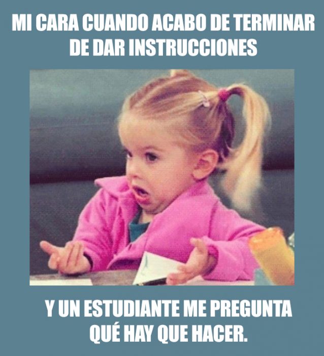 memes que explican lo que han vivido los profesores con sus alumnos