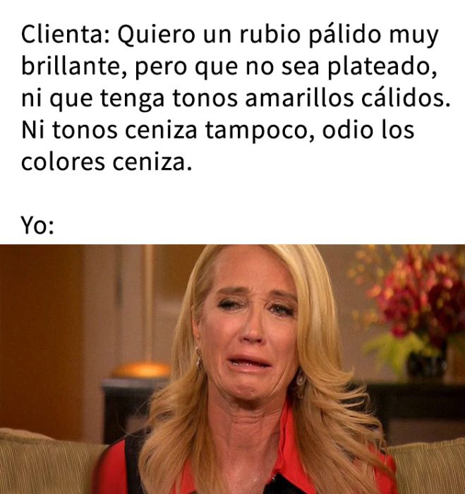 Memes que describen perfectamente la vida de una peluquera con sus clientes 