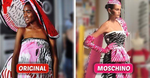 Moshcino plagia la colección de una diseñadora de Londres