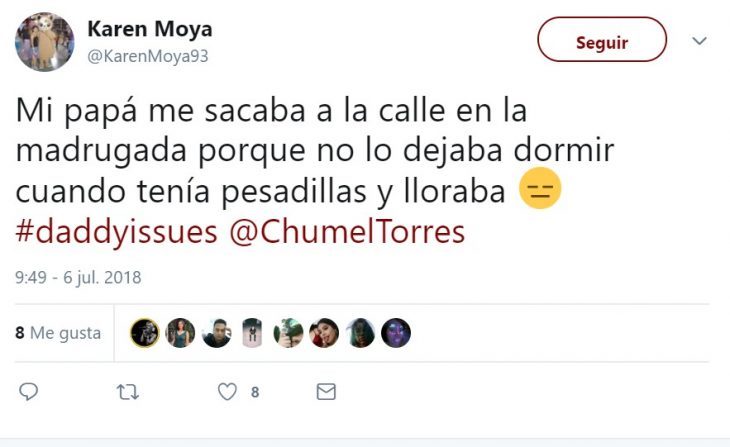 Comentarios en Twitter sobre los peores padres del año 