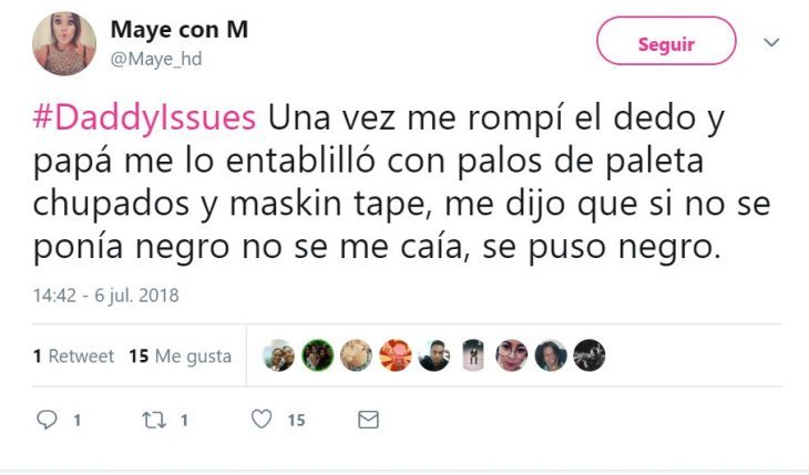 Comentarios en Twitter sobre los peores padres del año 