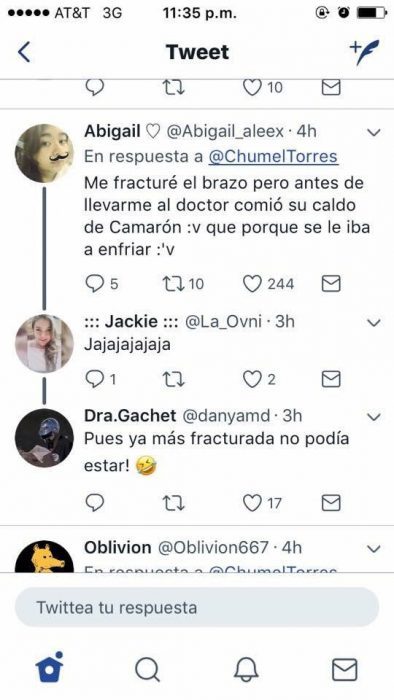 Comentarios en Twitter sobre los peores padres del año 