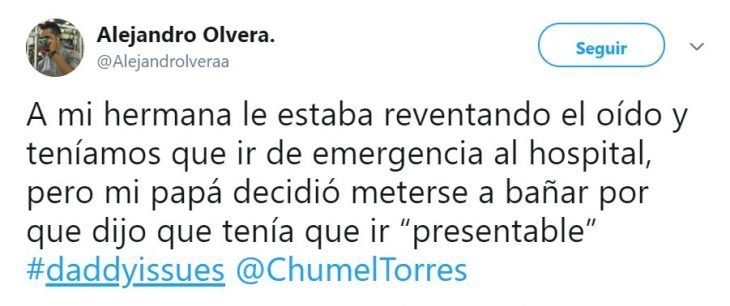 Comentarios en Twitter sobre los peores padres del año 