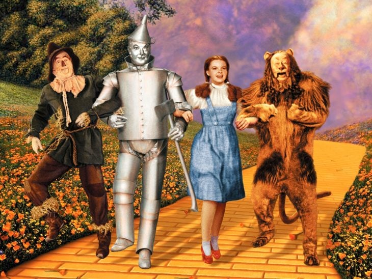 escena de la película el Mago de Oz