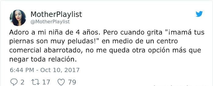 Comentarios en twitter sobre paternidad 