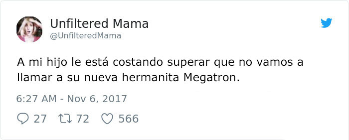 Comentarios en twitter sobre paternidad 