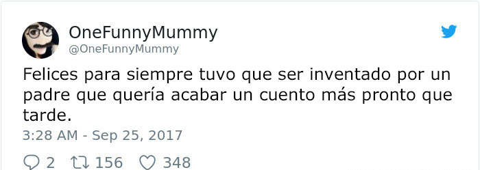 Comentarios en twitter sobre paternidad 