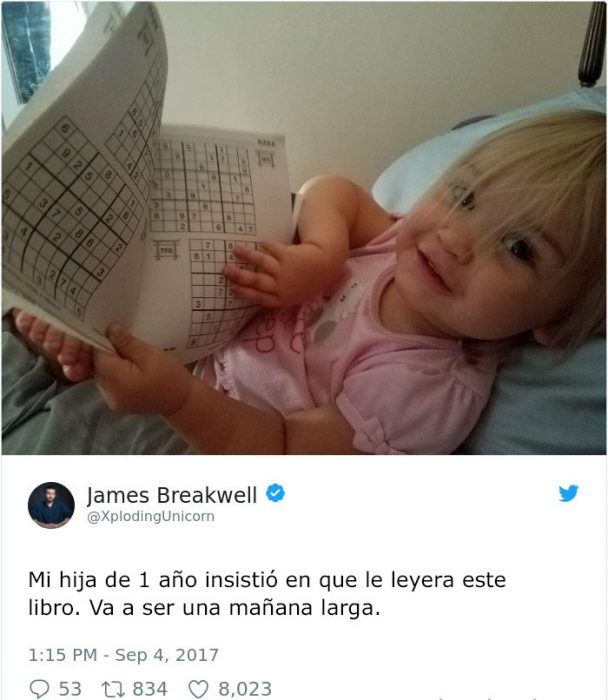 Comentarios en twitter sobre paternidad 