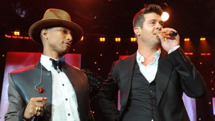 Robin Thicke y Pharrel Williams