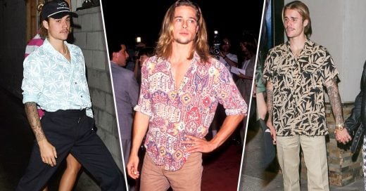 Fans aseguran que Justin Bieber luce exactamente como Brad Pitt con su nuevo look