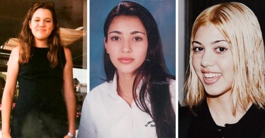 Fotografías que muestran el antes y el después del clan de las Kardashian