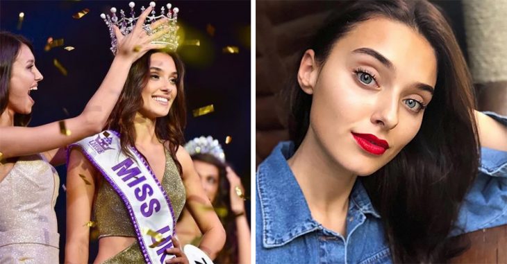 Le quitan la corona a Miss Ucrania por ser madre soltera y haberlo ocultado