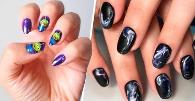 15 Diseños de uñas inspiradas en el espacio; ¡no todo serán estrellas y lunas!