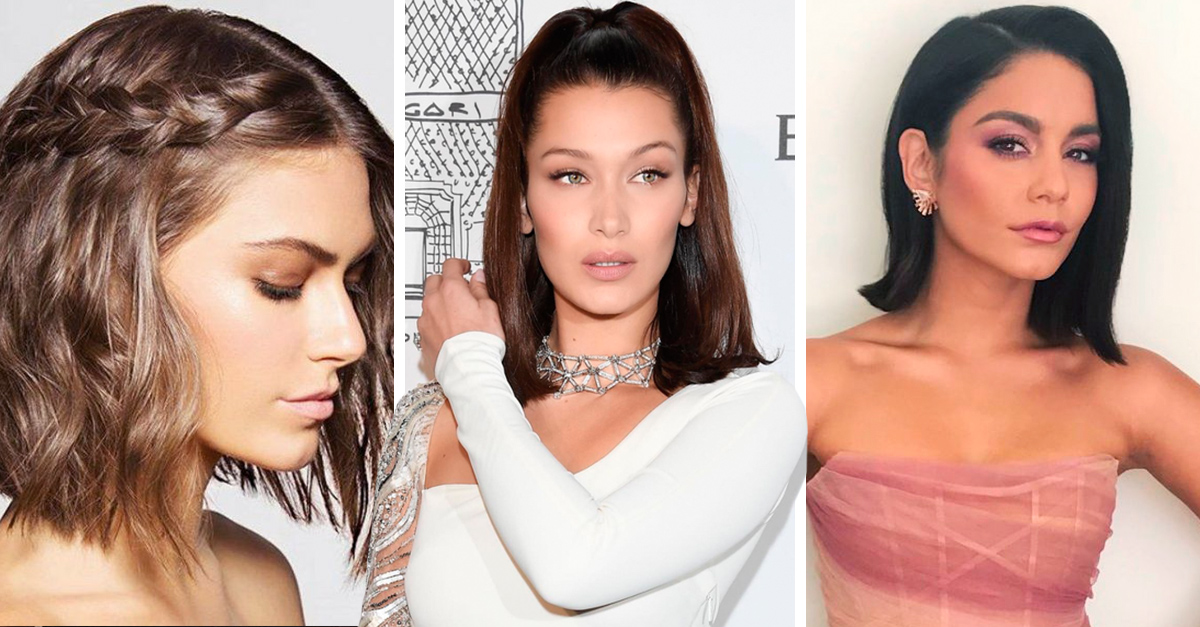 12 Formas Para Peinar Cabello Corto Long O Short Bob