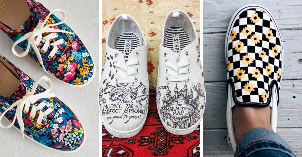 24 Ideas para decorar tus tenis que se vean increíbles